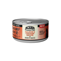 Acana Adult Grain Free Premium Pate Salmon and Chicken Wet Cat Food (3oz)
