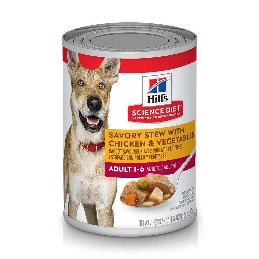Science Diet Adult Savory Stew with Chicken & Vegetables (12.8oz)