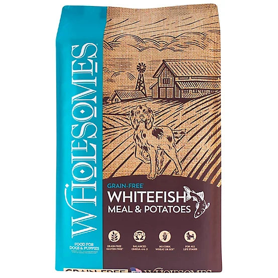 Wholesomes Dog Grain Free Whitefish (35lb)