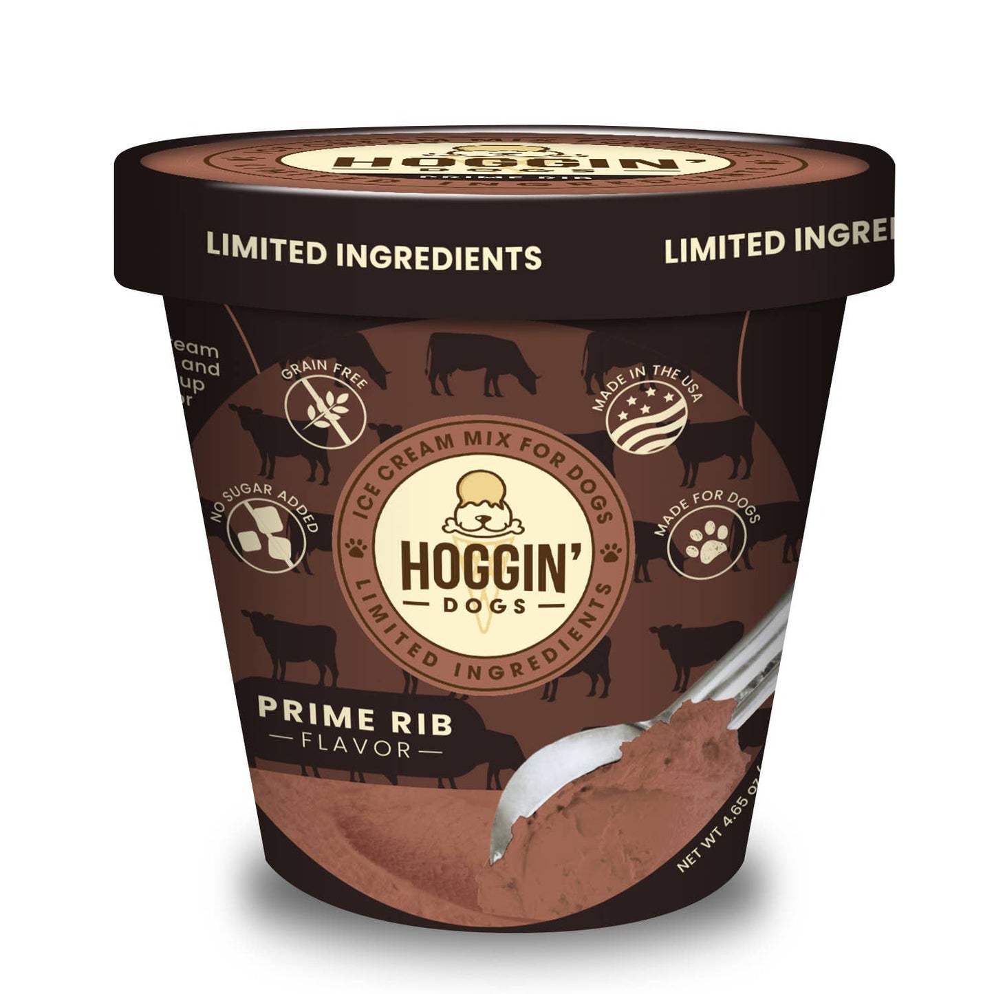 🍦🐾 Hoggin' Dogs No Sugar Added Ice Cream Mix for Dogs