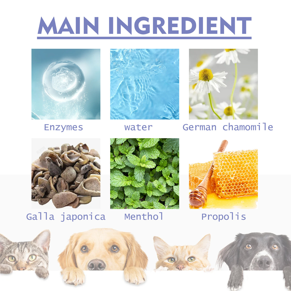 Yegbong Tooth Cleaning Spray For Cats And Dogs, Remove Tooth Stains Fresh Breath Pets Oral Care Spray
