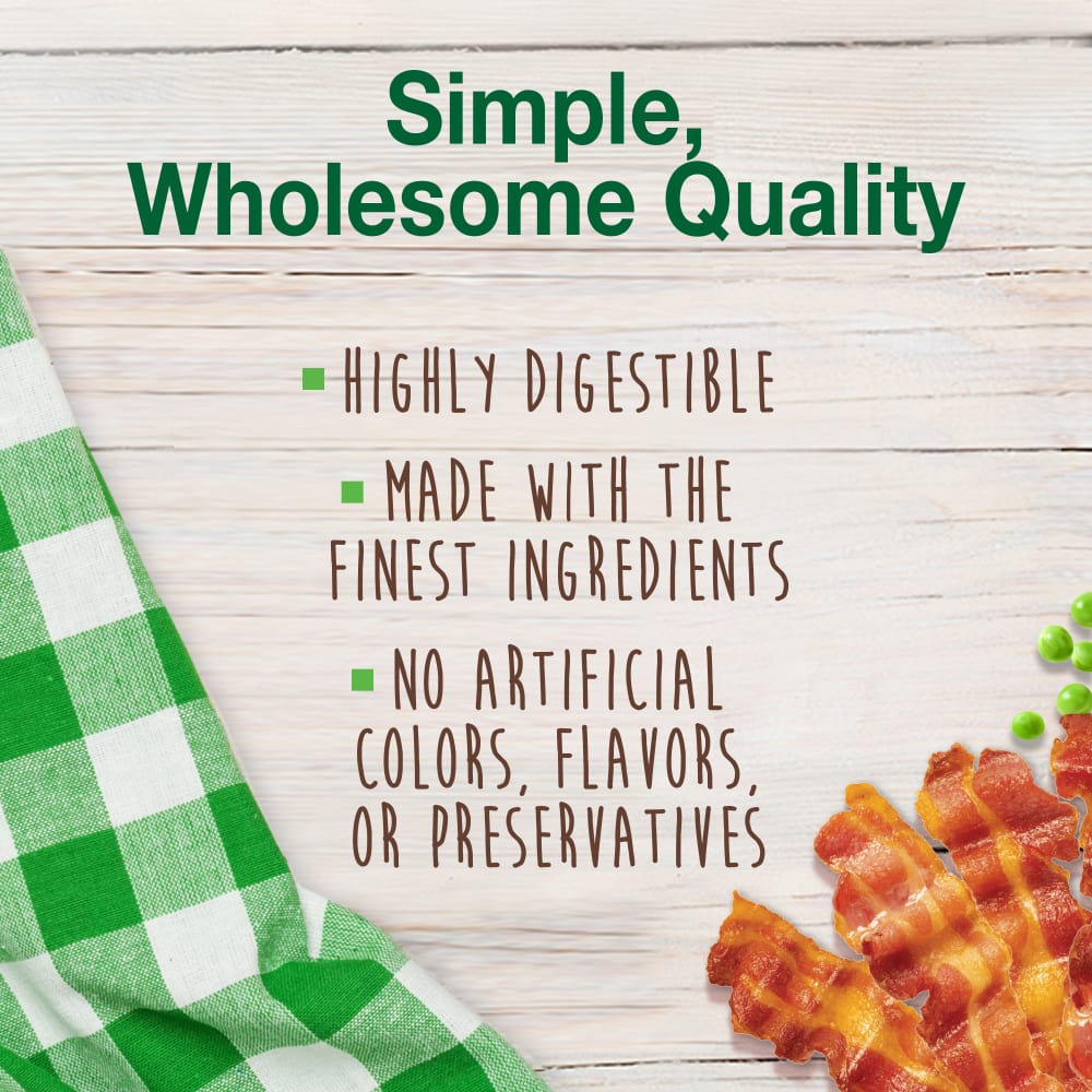 Nylabone Healthy Edibles Bacon Bone Chew Treats (3pk) (6.2oz)