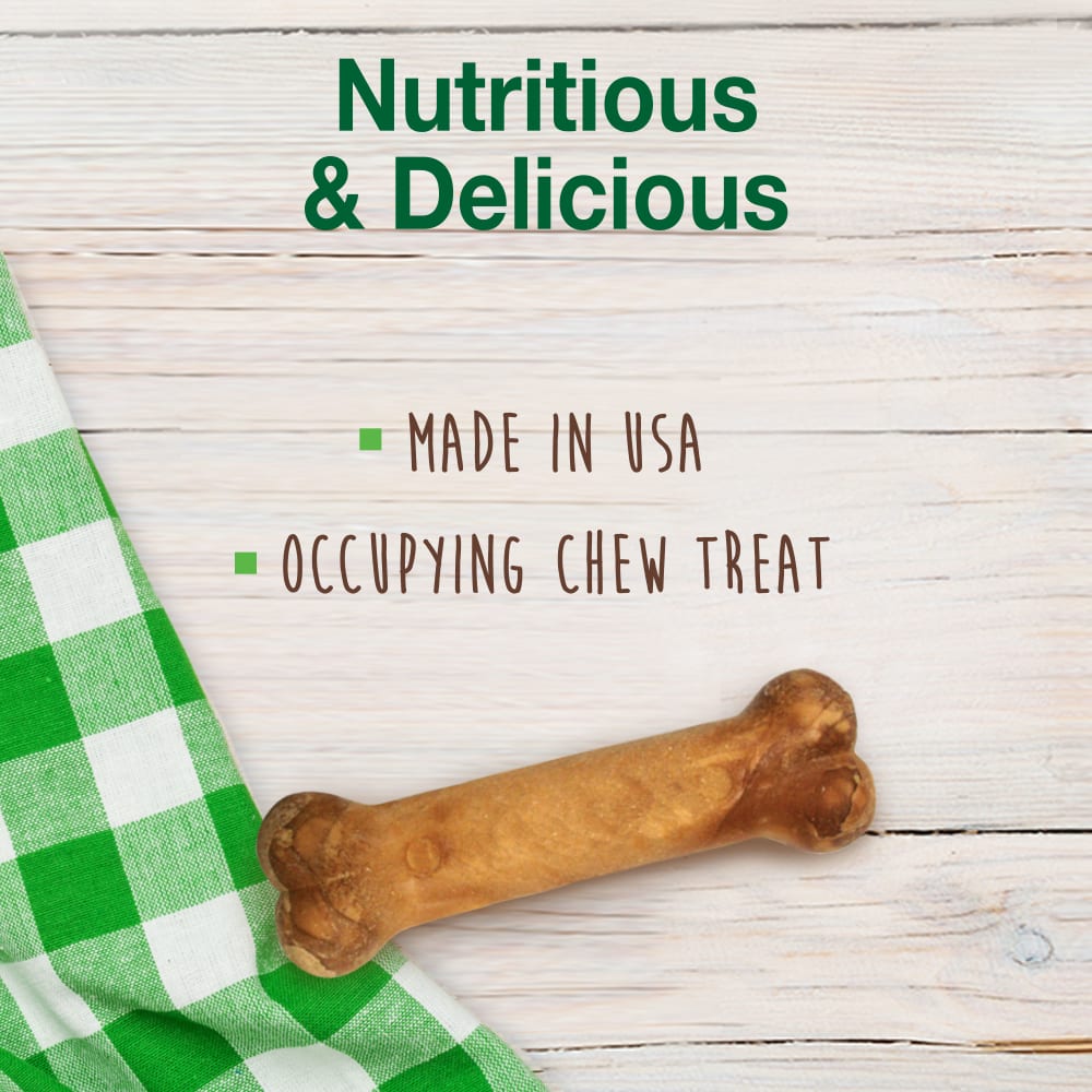 Nylabone Healthy Edibles Chicken Dog Treats Regular (3pk) (4.9oz)
