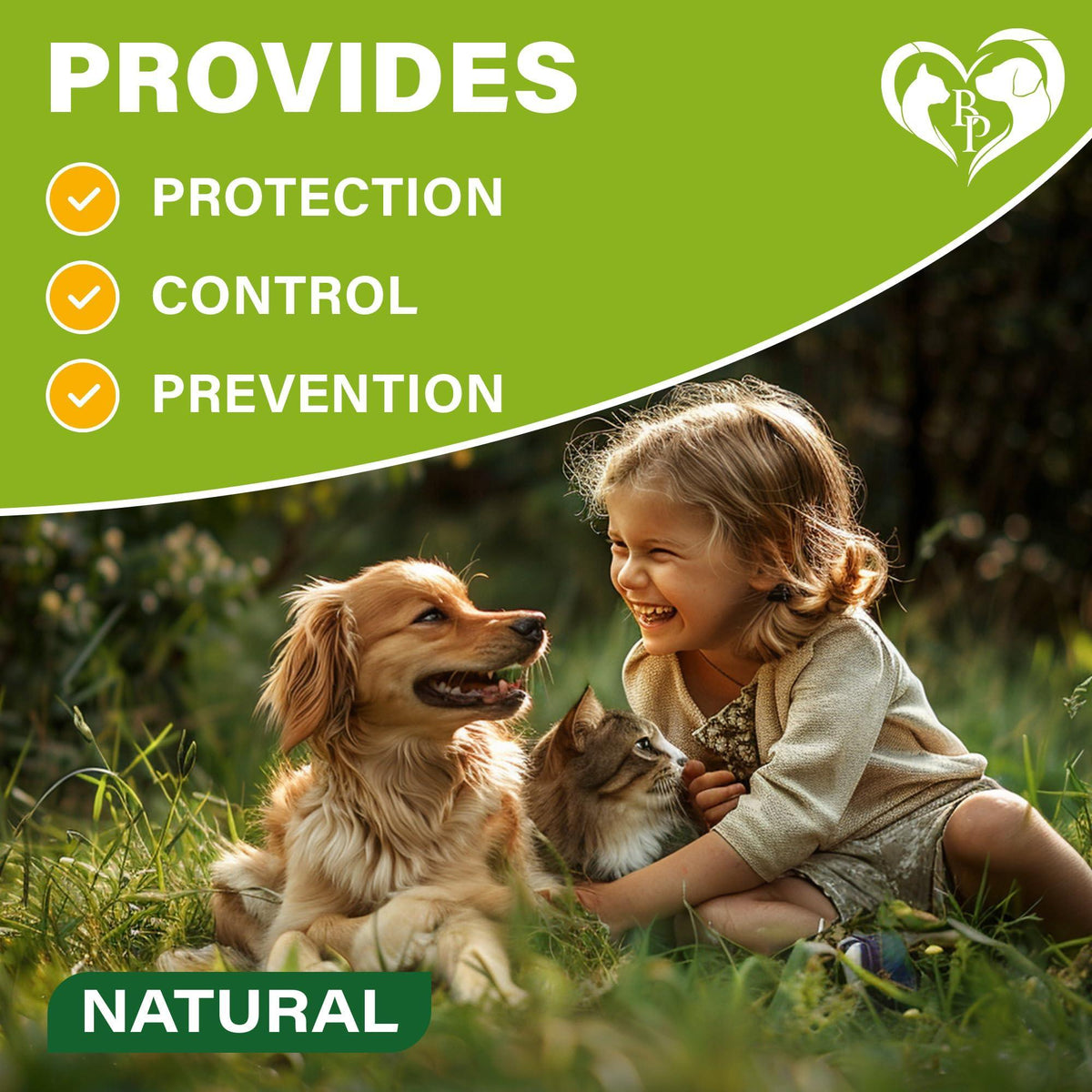 Topical Flea & Tick Drops for Dogs Cats & Rabbits Mosquito Repellent