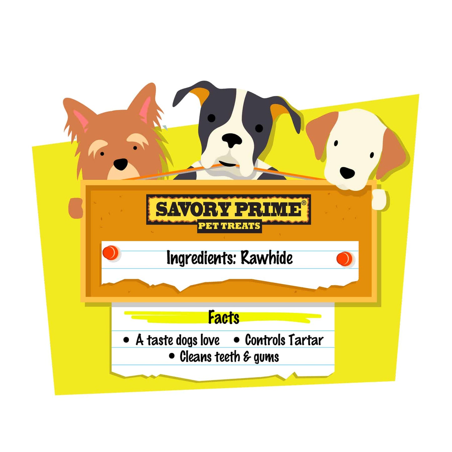 Savory Prime AMERICAN Mini Retriever Rolls White (7pk)