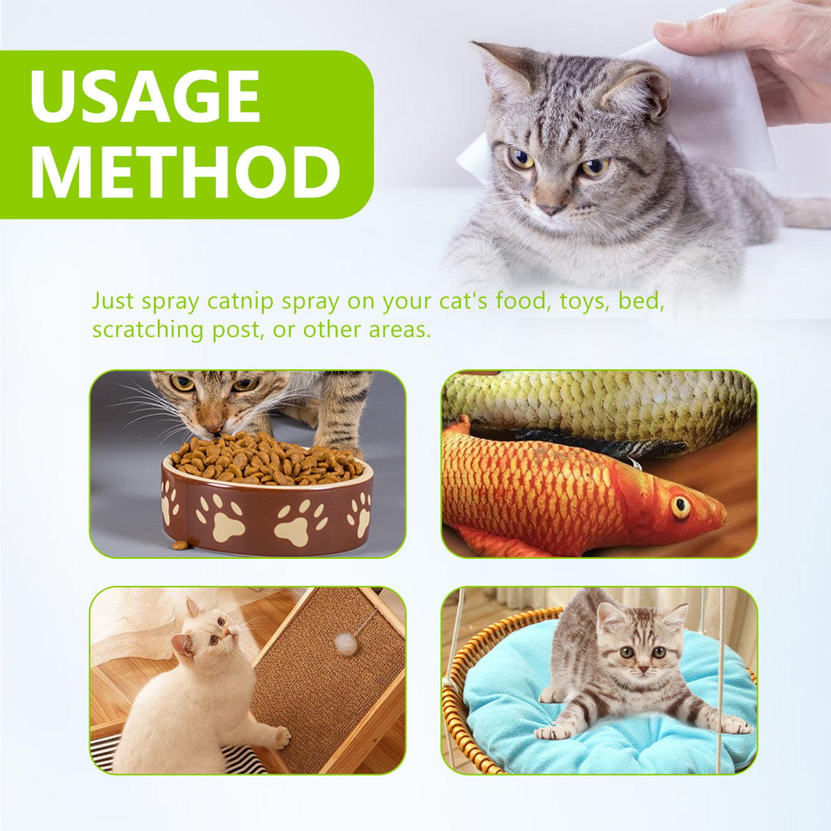 Catnip Spray, Relieve Cat Anxiety And Enhance Pet Vitality Health Care Spray