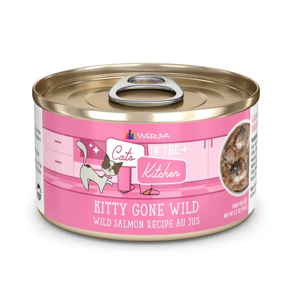Cats in the Kitchen Kitty Gone Wild Wild Salmon Recipe Au Jus