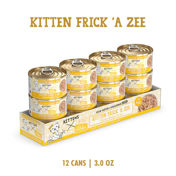 Cats in the Kitchen Kitten Kitten Frick 'A Zee Chicken Recipe Au Jus (3oz)
