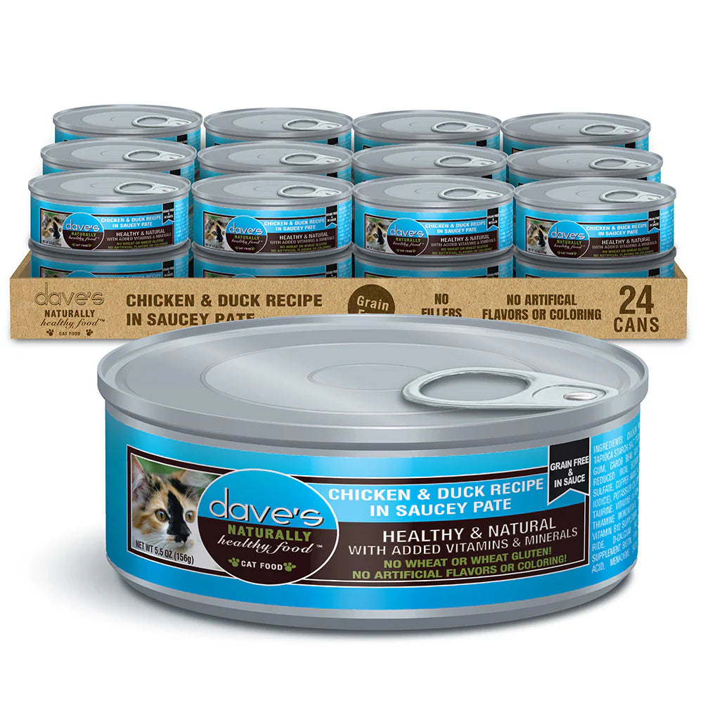 Dave's Chicken and Duck recipe in Saucey Pate (5.5oz)