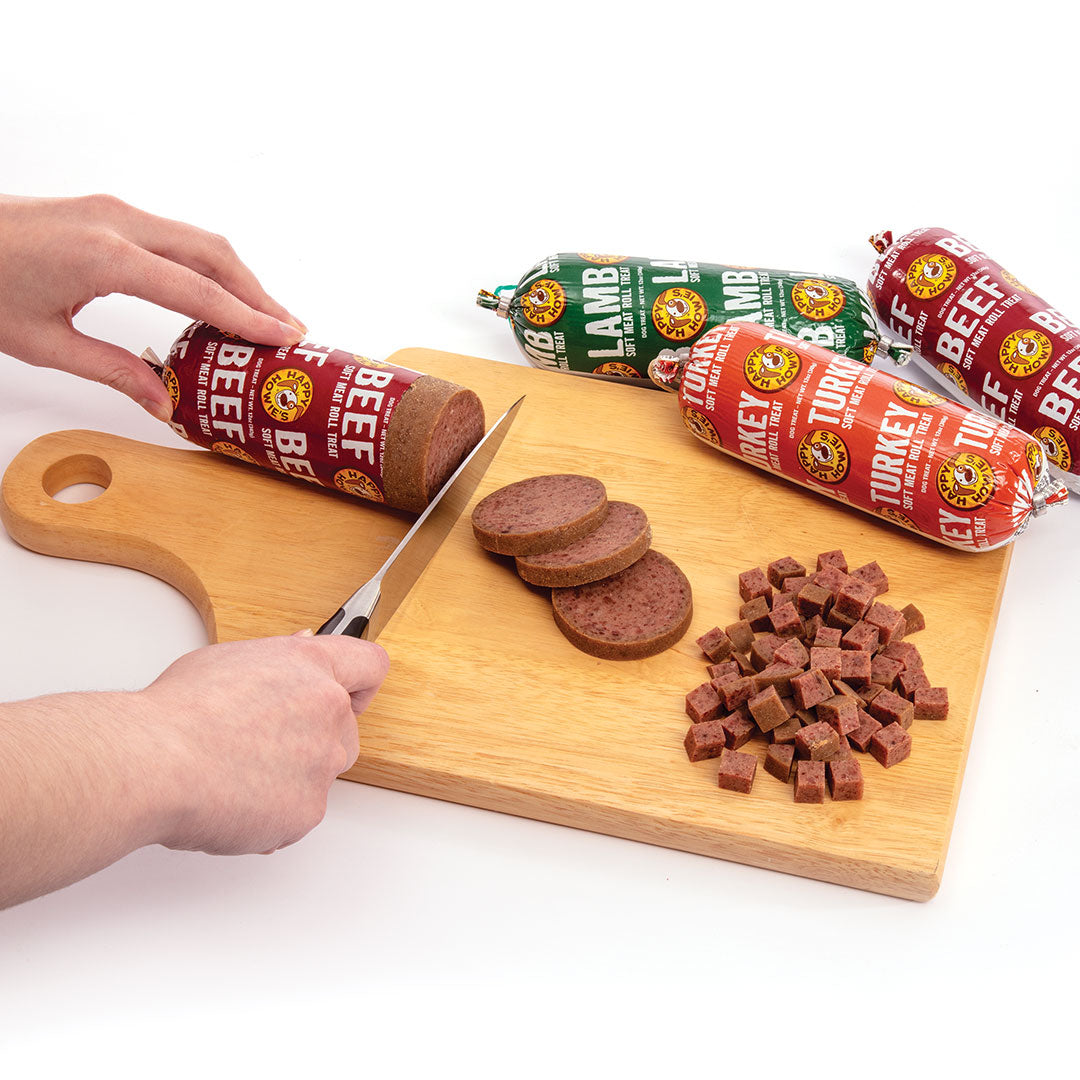 Happy Howie's Turkey Meat Roll Dog Treat (12oz)