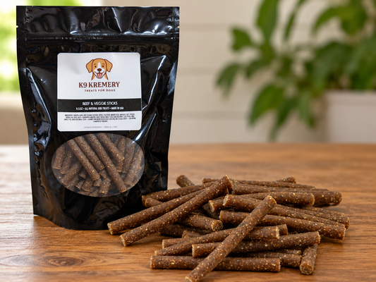 K9 Kremery Beef & Veggie Sticks