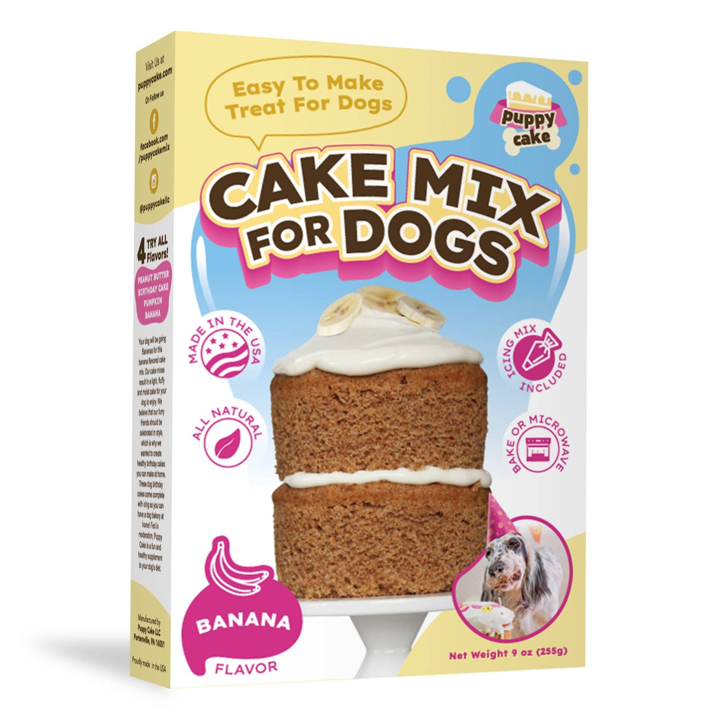 🎂🐾 Dog Birthday Cake Mix with Icing