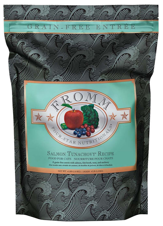 Fromm 4 Star Adult Grain-Free Salmon Tunanchovy Dry Cat Food