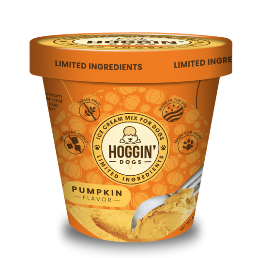 Hoggin' Dogs Ice Cream Mix - Pumpkin, Pint Size, 4.65 oz