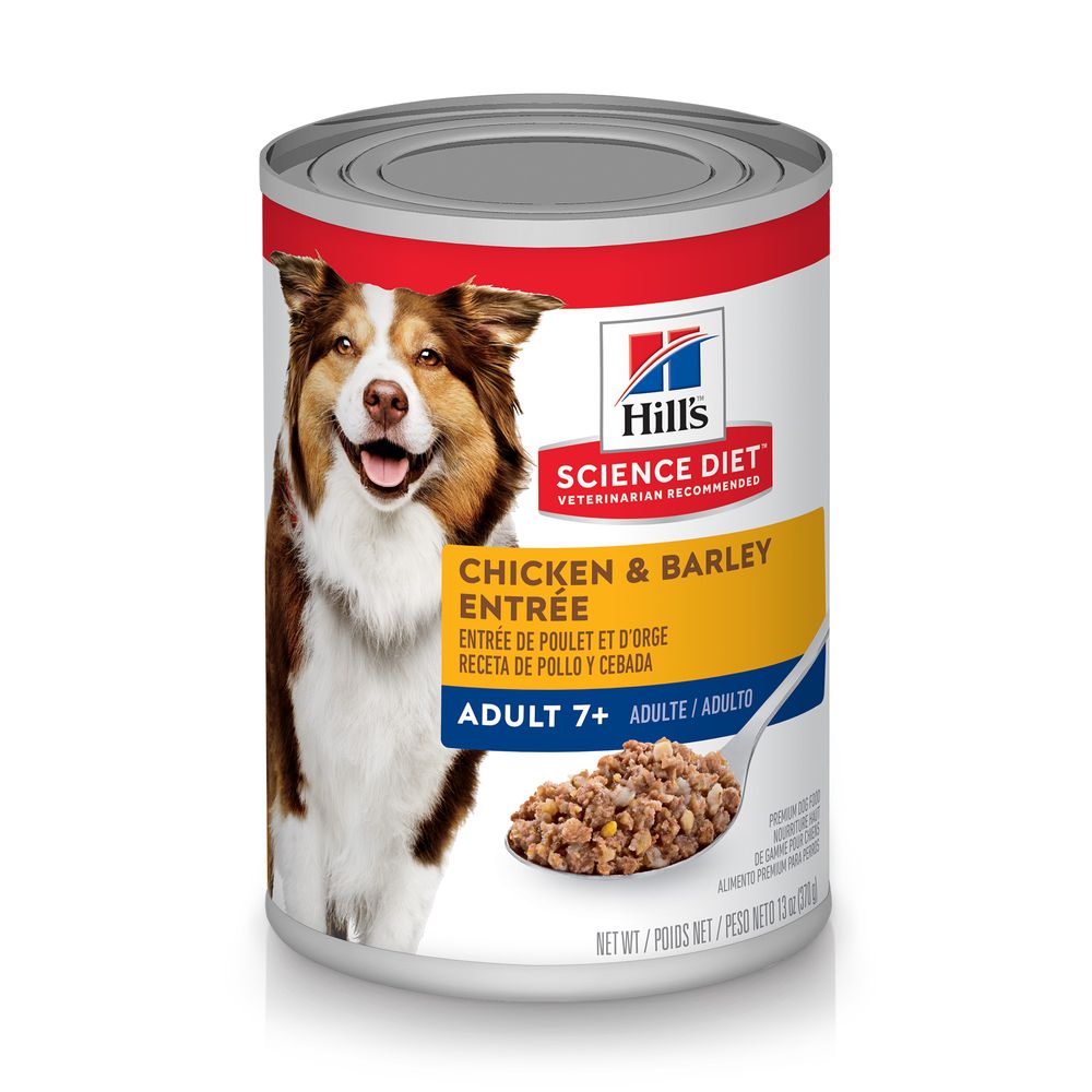 Science Diet Adult 7+ Chicken & Barley Entrée (13oz)